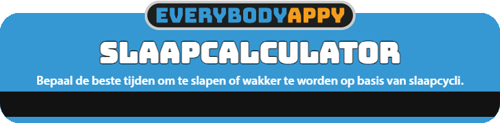 Banner for slaap